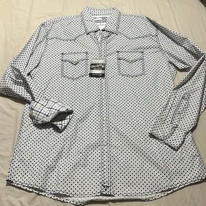 Men’s XL, collared button-down long sleeve